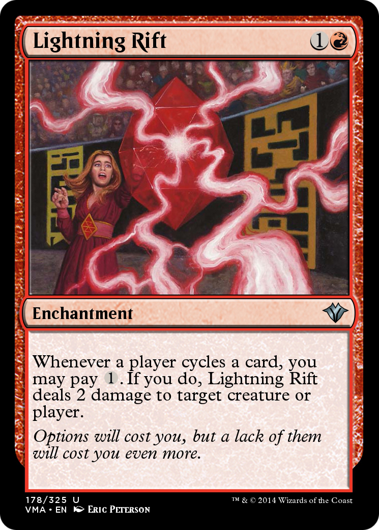 Image of Lightning Rift (VMA-178) - Vintage Masters Foil