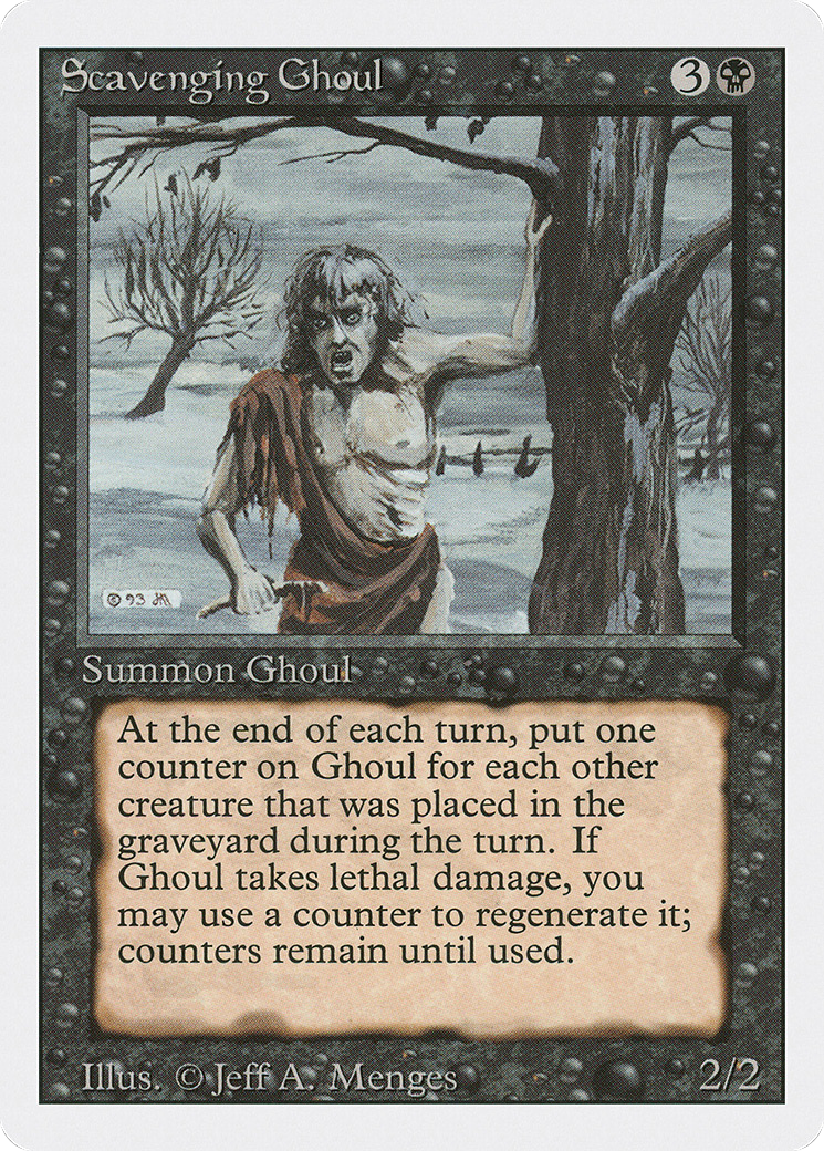 Image of Scavenging Ghoul (3ED-) - Revised Edition
