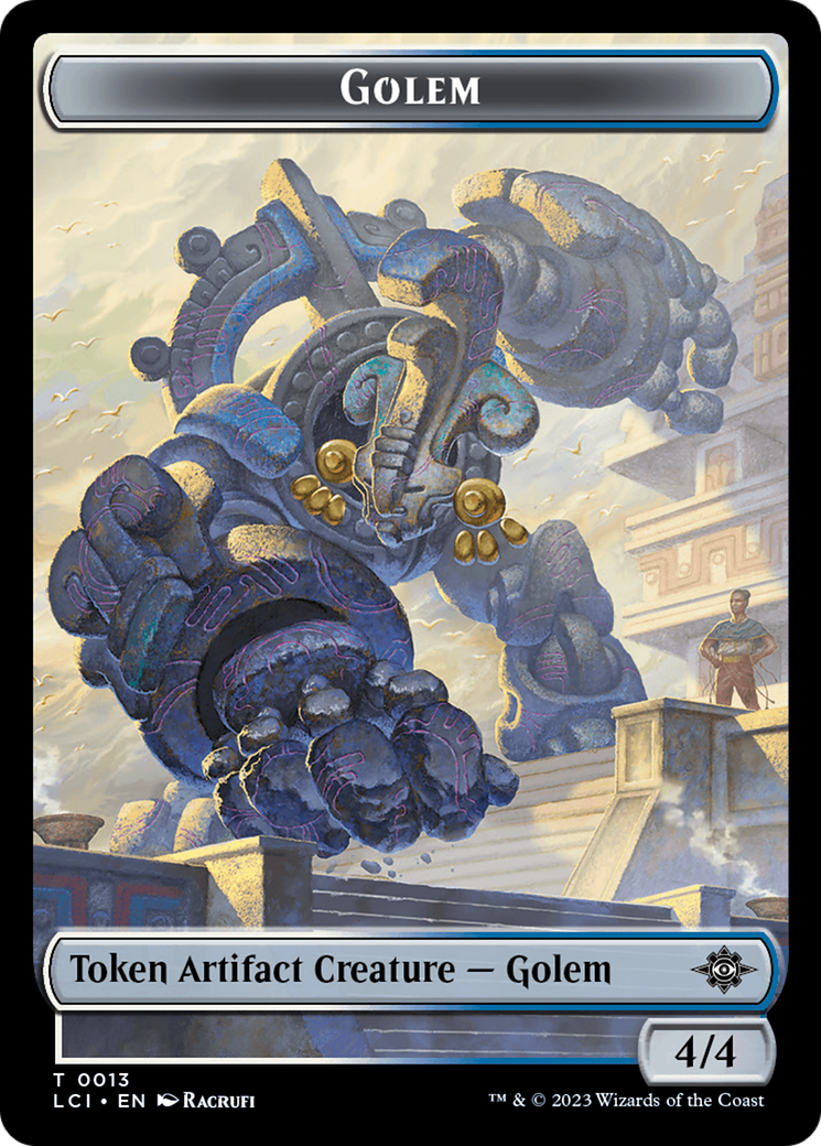 Image of Golem (TLCI-013) - The Lost Caverns of Ixalan Tokens