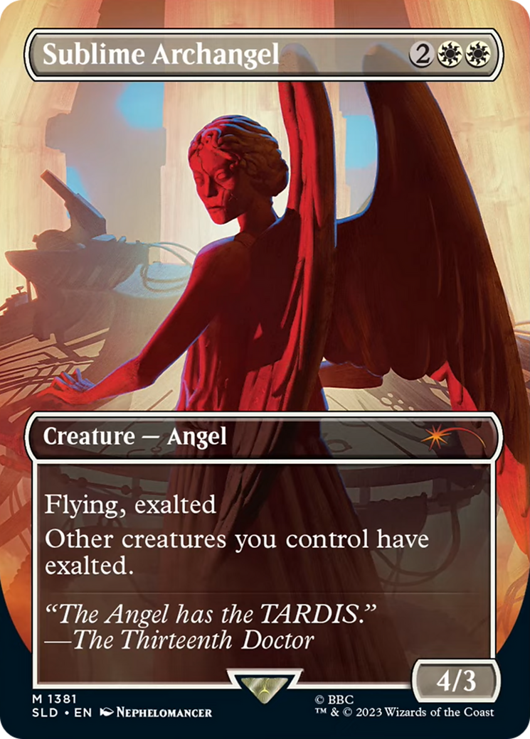 Image of Sublime Archangel (SLD-1381) - Secret Lair Drop (Borderless)