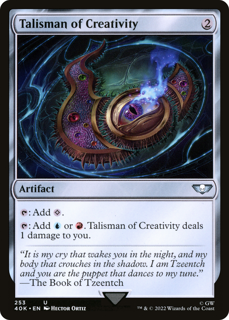 Image of Talisman of Creativity (40K-253) - Warhammer 40,000 Commander