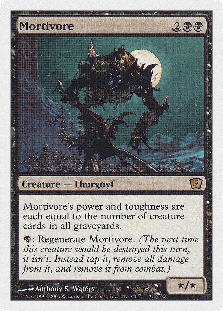 Image of Mortivore (9ED-147) - 9th Edition Foil