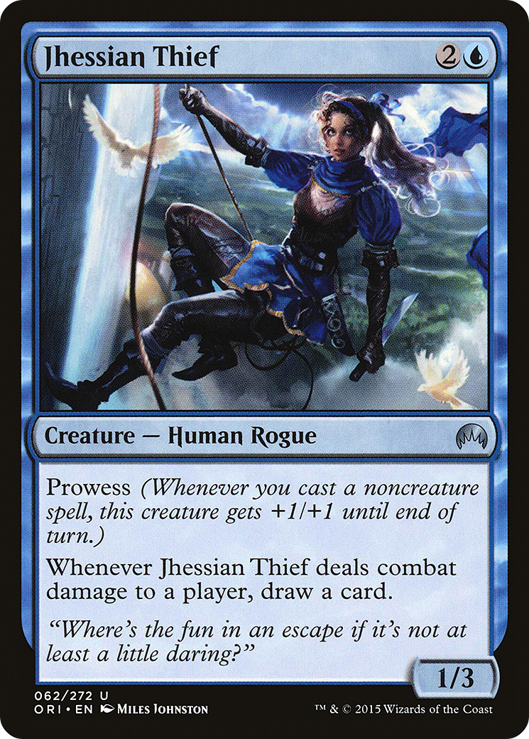 Image of Jhessian Thief (ORI-062) - Magic Origins Foil