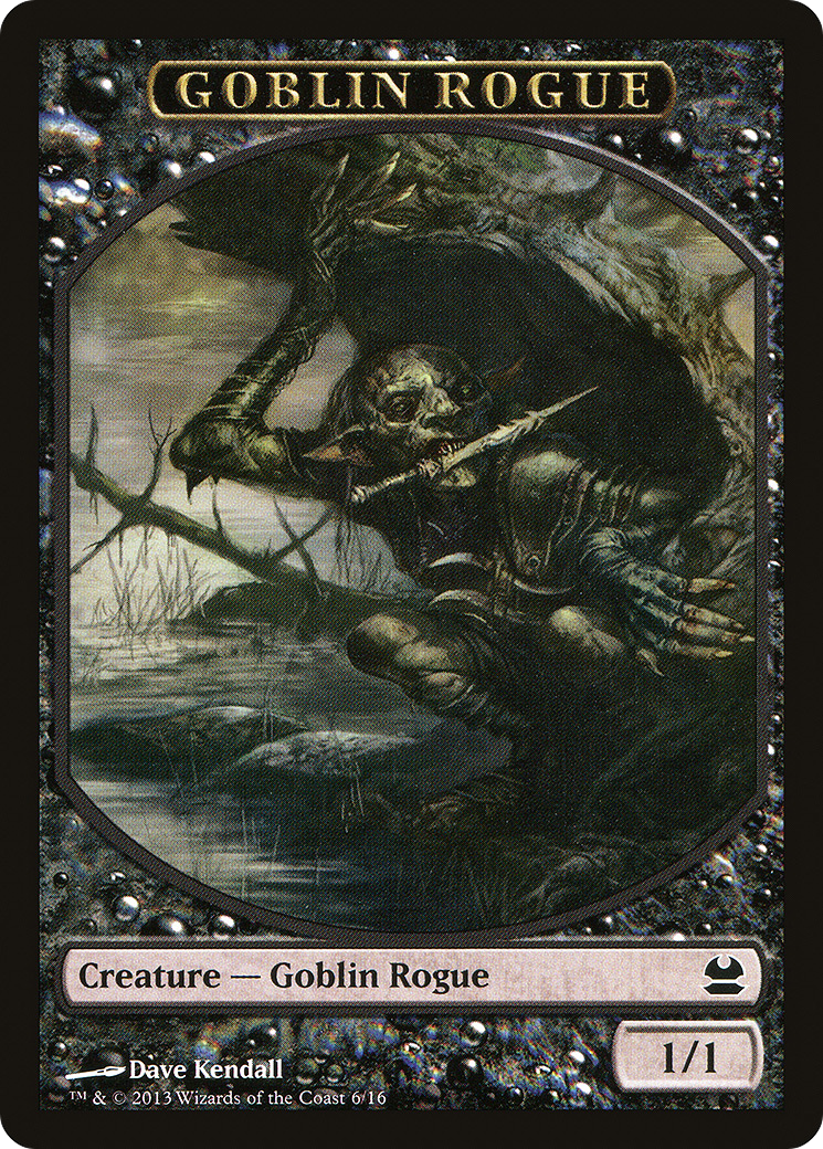 Image of Goblin Rogue Token (MMA-006) - Modern Masters Tokens