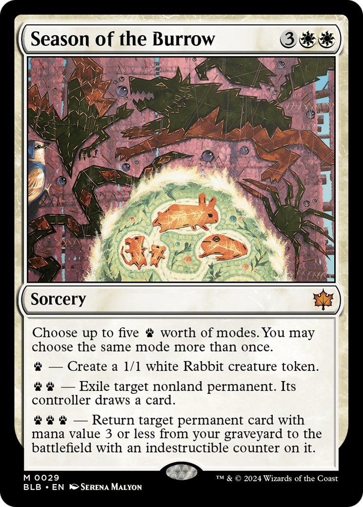 Image of Season of the Burrow (BLB-029) - Bloomburrow