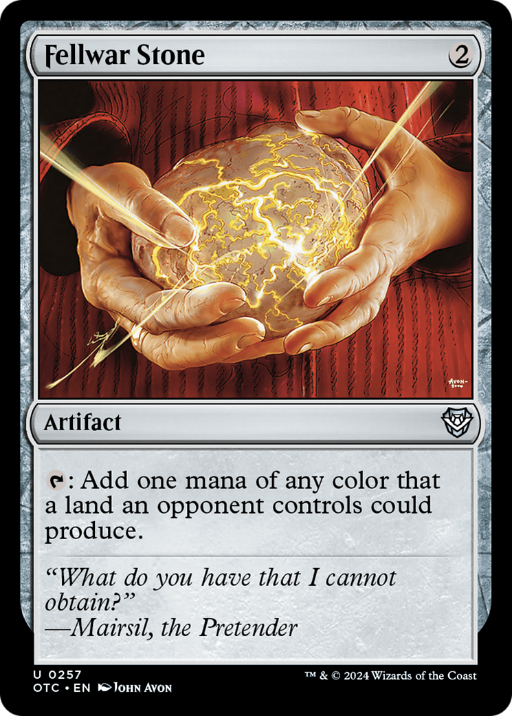 Image of Fellwar Stone (OTC-257) - Outlaws of Thunder Junction Commander