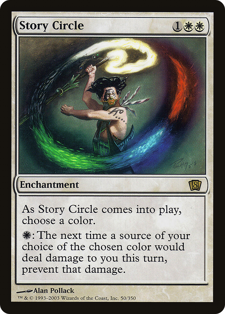 Image of Story Circle (8ED-050) - 8th Edition Foil