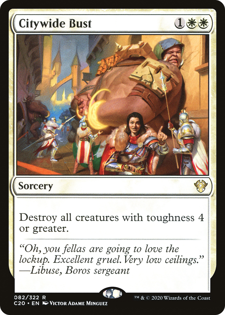 Image of Citywide Bust (C20-082) - Commander 2020