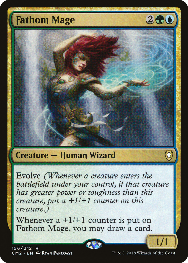 Image of Fathom Mage (CM2-156) - Commander Anthology Volume II