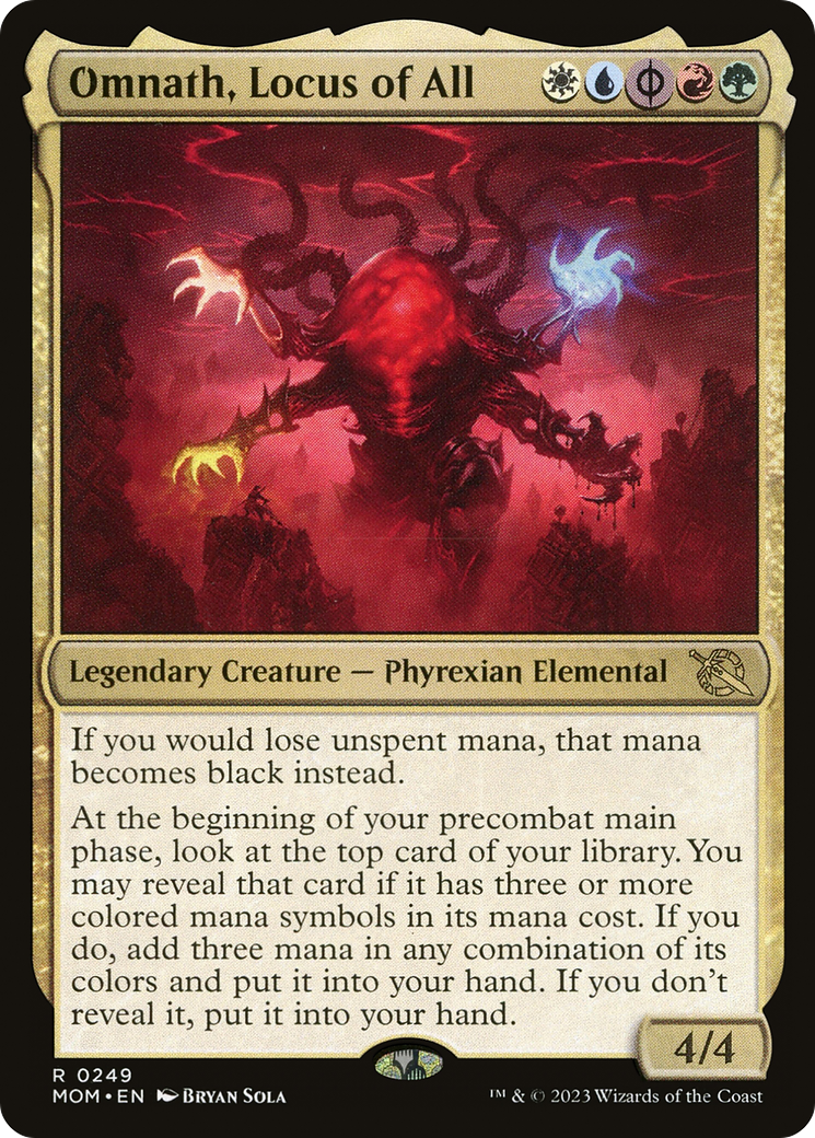 Image of Omnath, Locus of All (MOM-249) - March of the Machine Foil