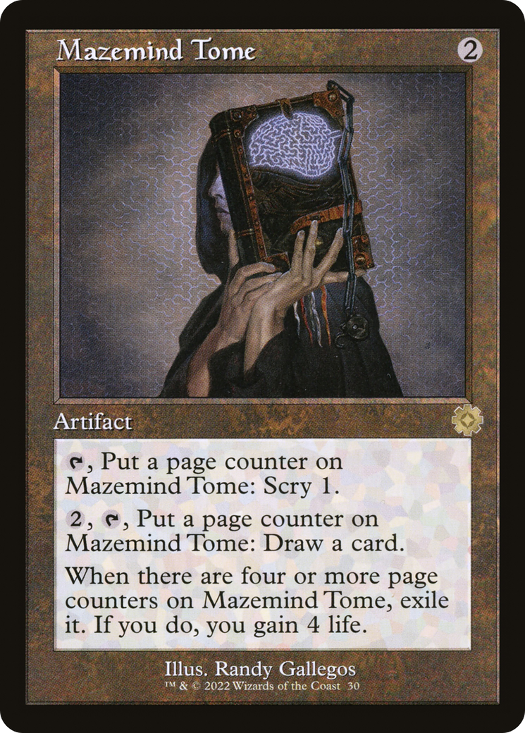 Image of Mazemind Tome (BRR-030) - The Brothers' War Retro Artifacts