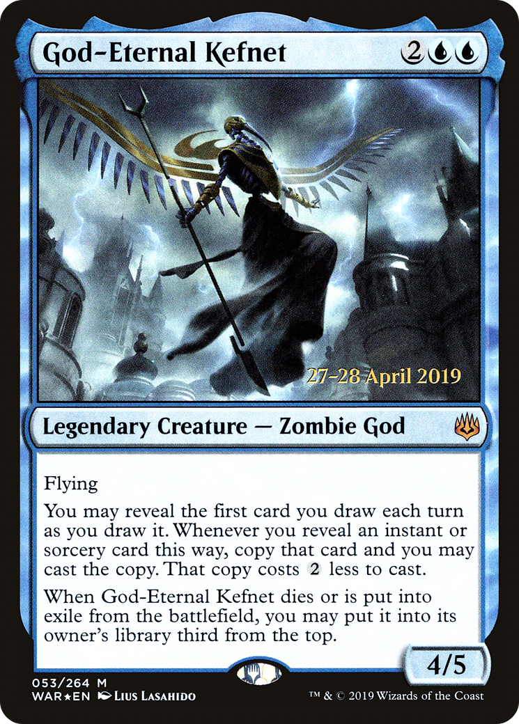 Image of God-Eternal Kefnet (PRE-053) - War of the Spark Promos Foil
