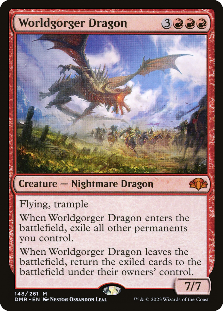 Image of Worldgorger Dragon (DMR-148) - Dominaria Remastered