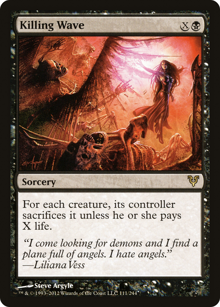 Image of Killing Wave (AVR-111) - Avacyn Restored Foil