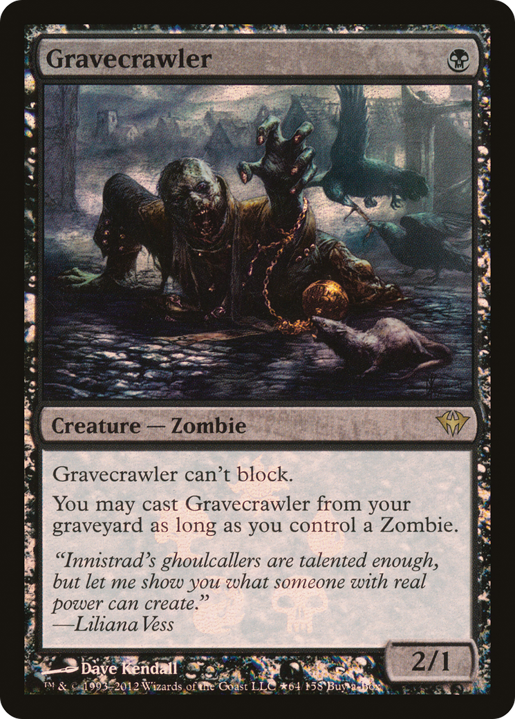 Image of Gravecrawler (BABP-064) - Dark Ascension Promos Foil