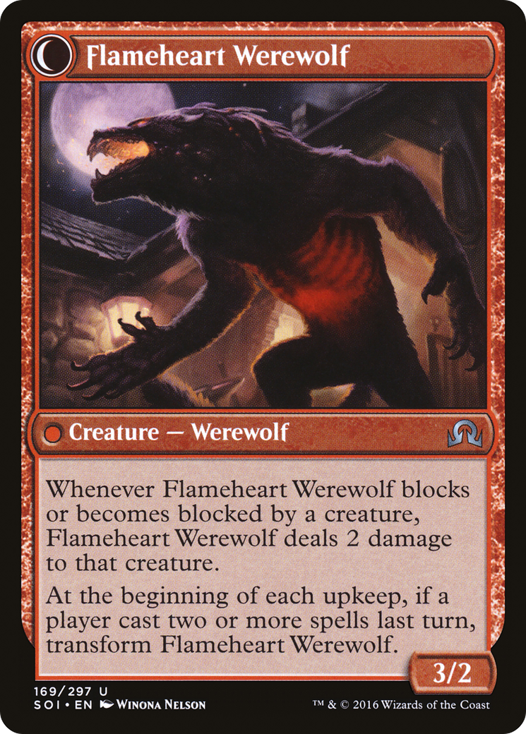 Image of Kessig Forgemaster (SOI-169) - Shadows over Innistrad: (Double Faced Transform) Foil