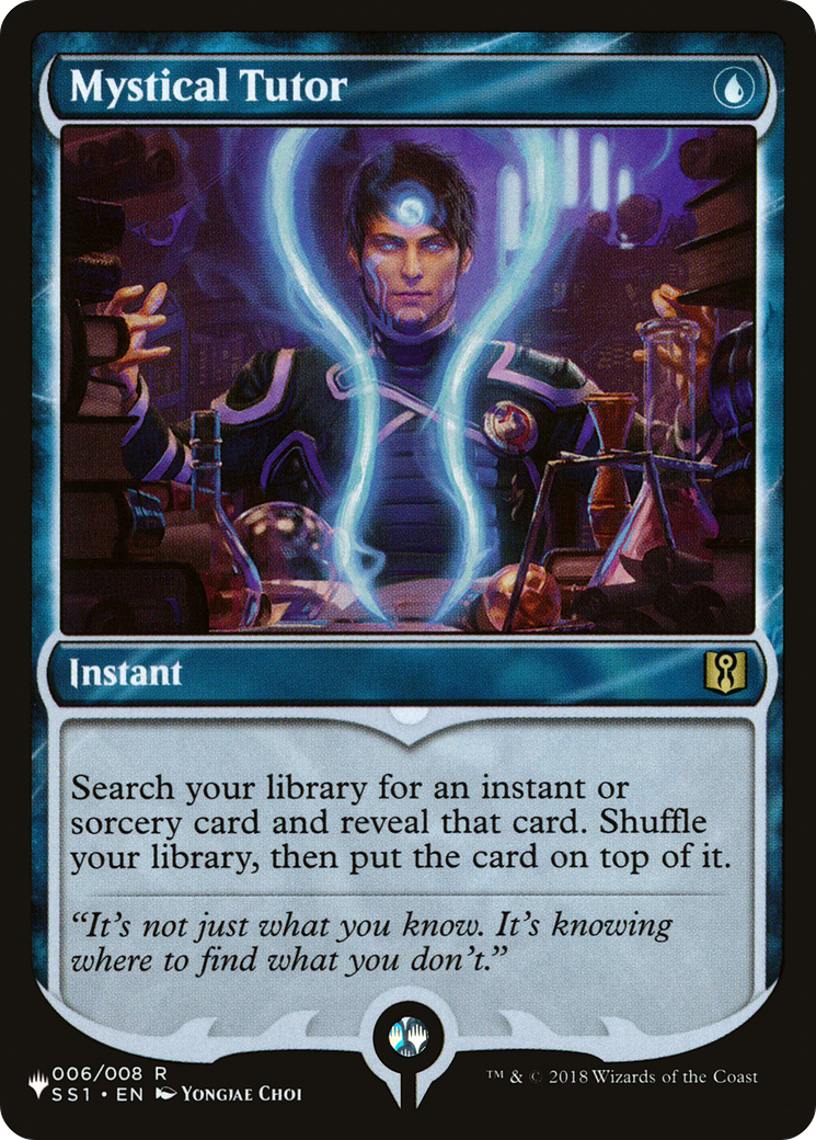 Image of Mystical Tutor (LIST-006/008) - The List