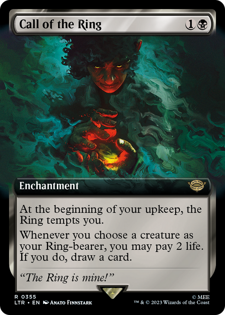 Image of Call of the Ring (Extended Art) (LTR-355) - The Lord of the Rings: Tales of Middle-earth: (Extended Art)