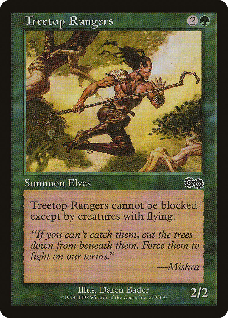 Image of Treetop Rangers (USG-279) - Urza's Saga