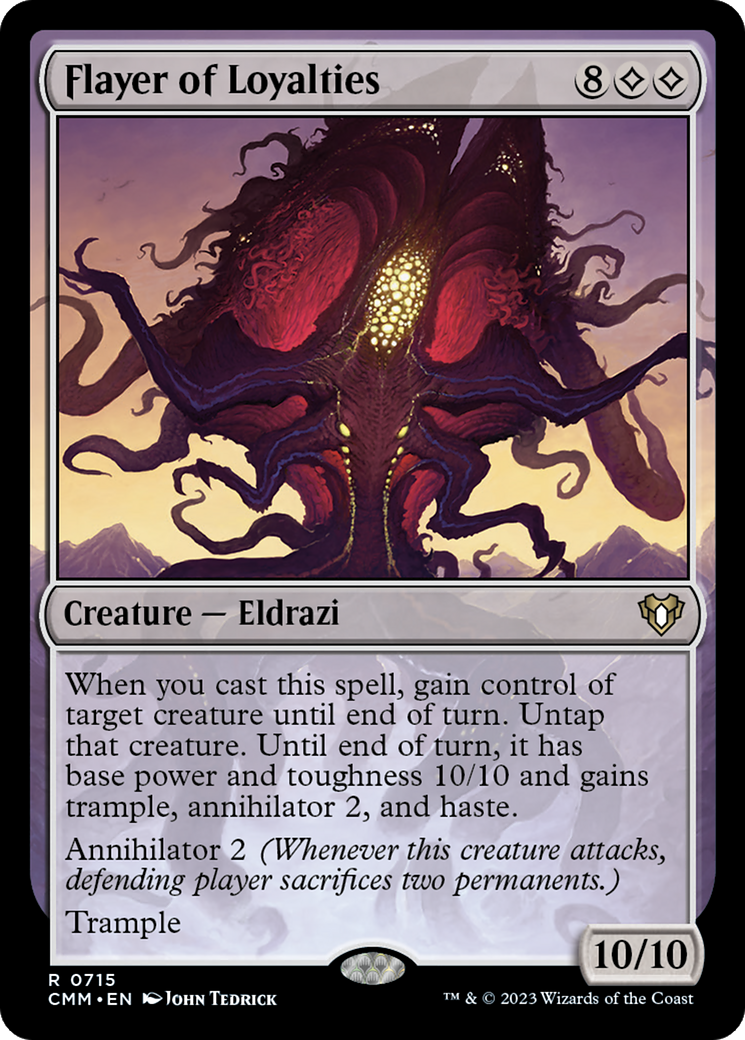 Image of Flayer of Loyalties (CMM-715) - Commander Masters