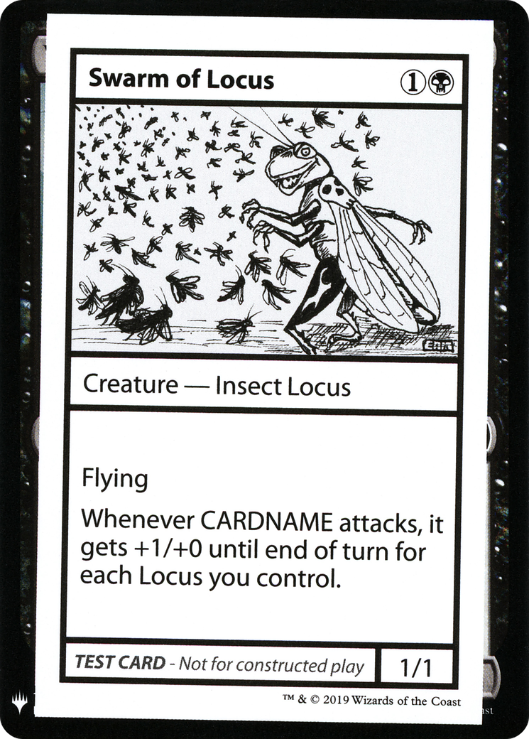 Image of Swarm of Locus (CMB1-) - Mystery Booster Playtest Cards 2019