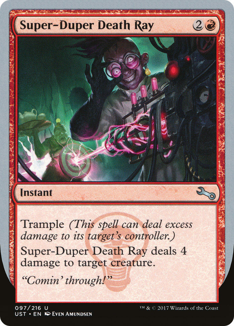Image of Super-Duper Death Ray (UST-097) - Unstable Foil