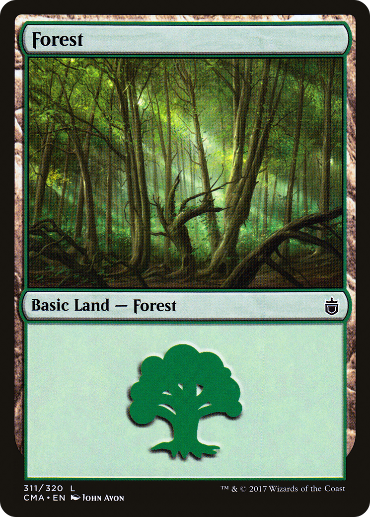 Image of Forest (311) (CMA-311) - Commander Anthology