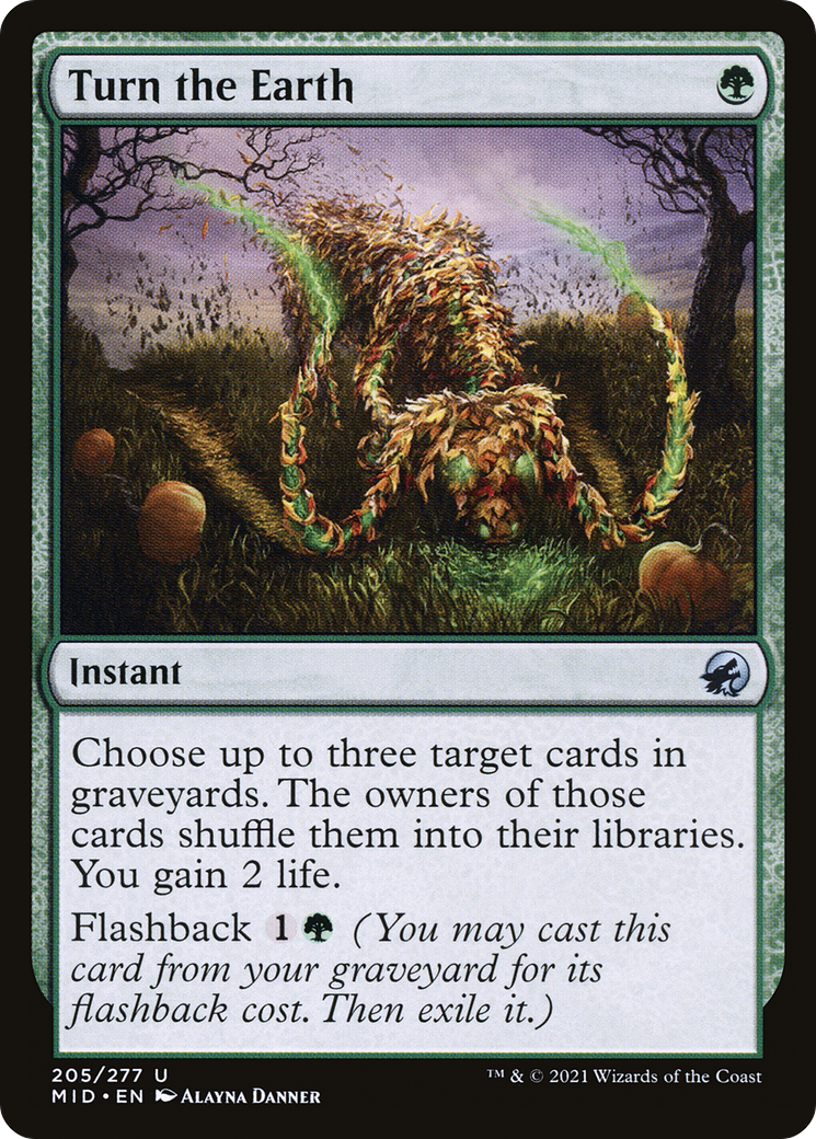 Image of Turn the Earth (MID-205) - Innistrad: Midnight Hunt