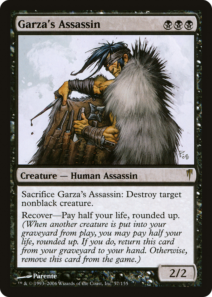Image of Garza's Assassin (CSP-057) - Coldsnap Foil