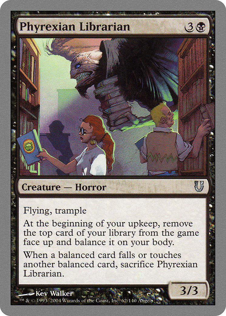 Image of Phyrexian Librarian (UNH-062) - Unhinged