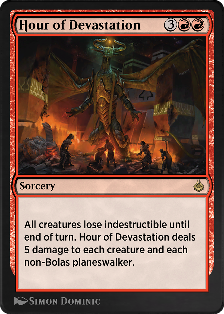 Image of Hour of Devastation (AKR-160) - Amonkhet Remastered