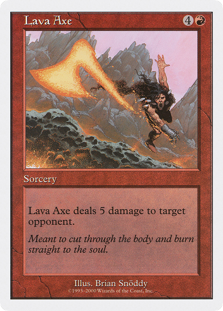 Image of Lava Axe (S00-) - Starter 2000