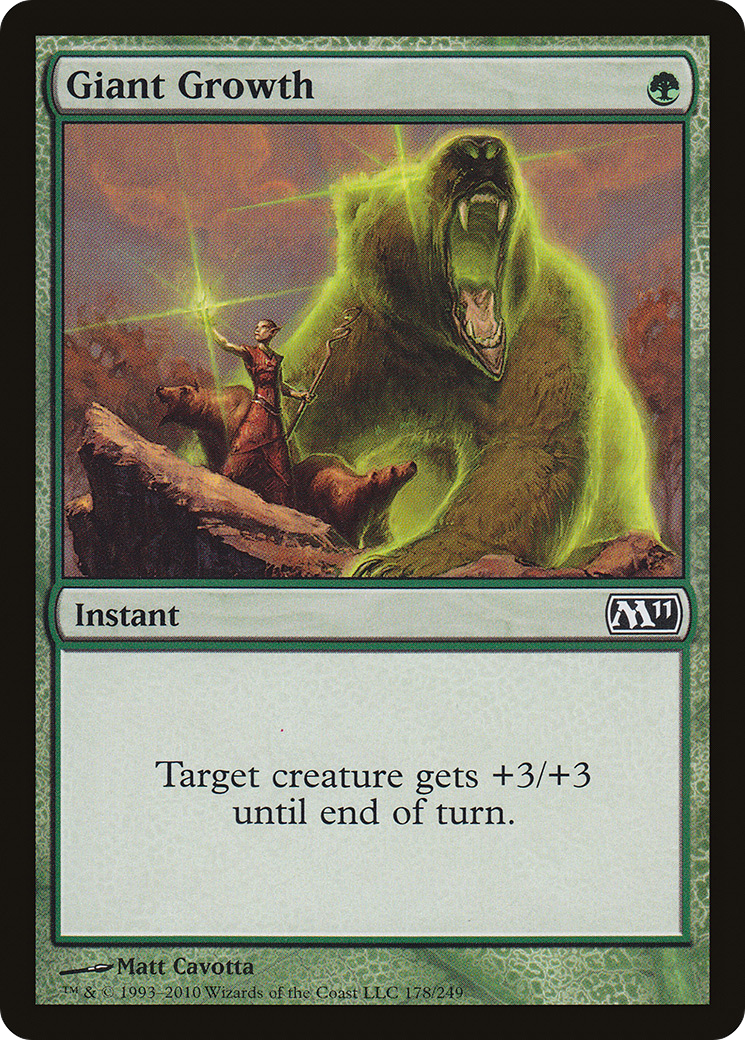 Image of Giant Growth (M11-178) - Magic 2011