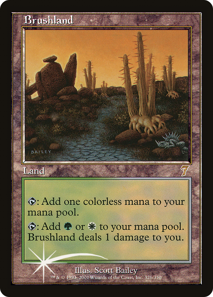Image of Brushland (7ED-326) - 7th Edition