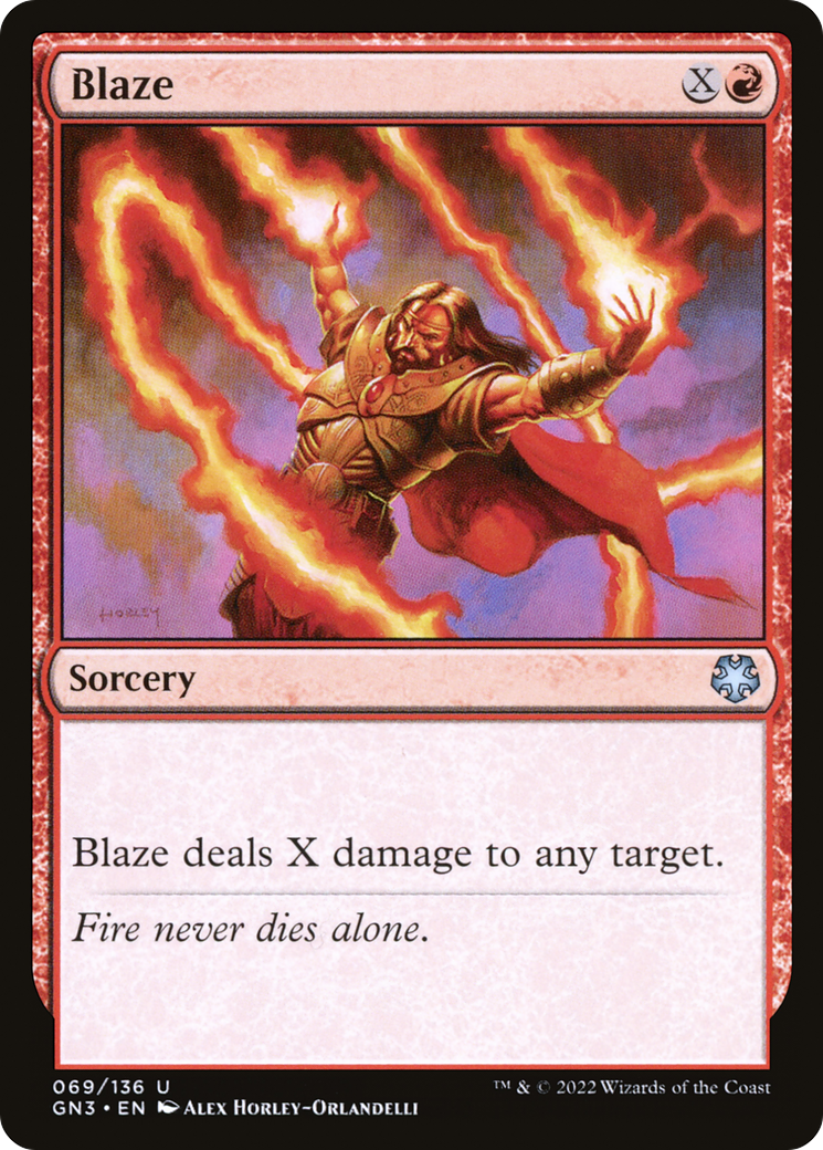 Image of Blaze (GN3-069) - Game Night: Free-for-All