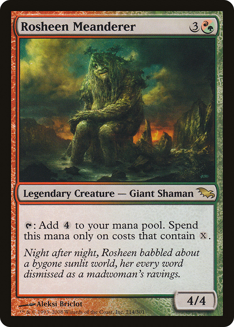 Image of Rosheen Meanderer (SHM-214) - Shadowmoor Foil
