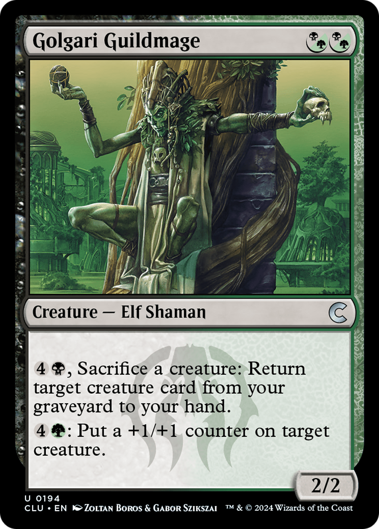 Image of Golgari Guildmage (CLU-194) - Ravnica: Clue Edition
