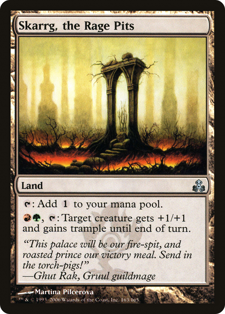 Image of Skarrg, the Rage Pits (GPT-163) - Guildpact Foil