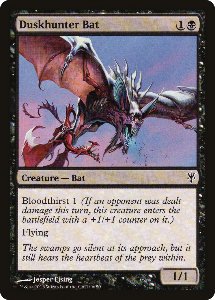 Image of Duskhunter Bat (DDK-006) - Duel Decks: Sorin vs. Tibalt