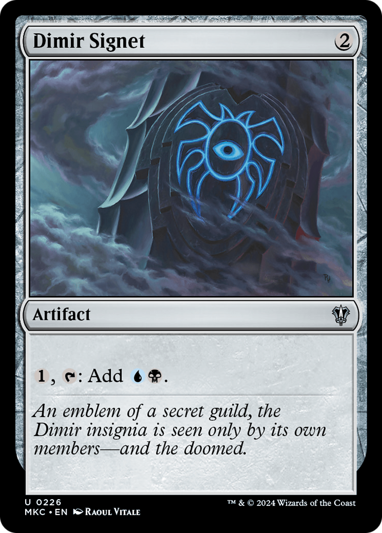 Image of Dimir Signet (MKC-226) - Murders at Karlov Manor Commander