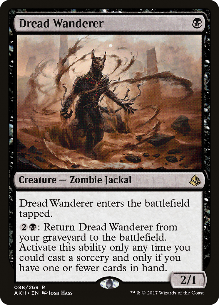 Image of Dread Wanderer (AKH-088) - Amonkhet Foil