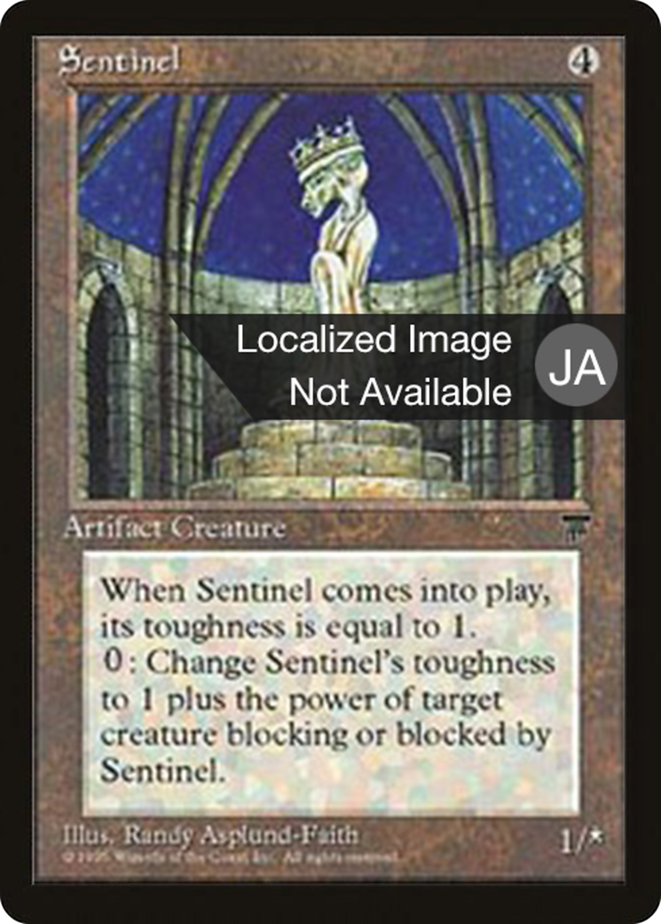 Image of Sentinel (BCHR-107) - Chronicles Foreign Black Border