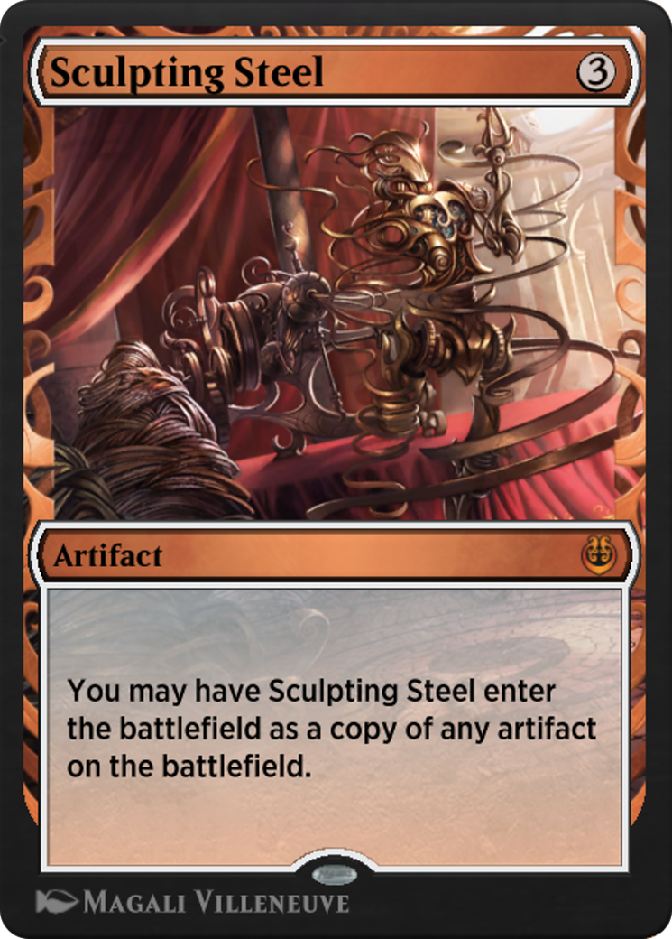 Image of Sculpting Steel (KLR-302) - Kaladesh Remastered: (Showcase)