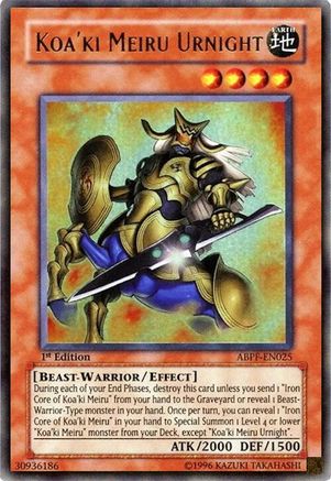 Image of Koa'ki Meiru Urnight (ABPF-EN025) - Absolute Powerforce 1st Edition