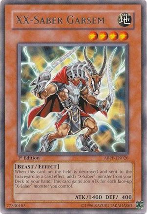 Image of XX-Saber Garsem (ABPF-EN026) - Absolute Powerforce 1st Edition