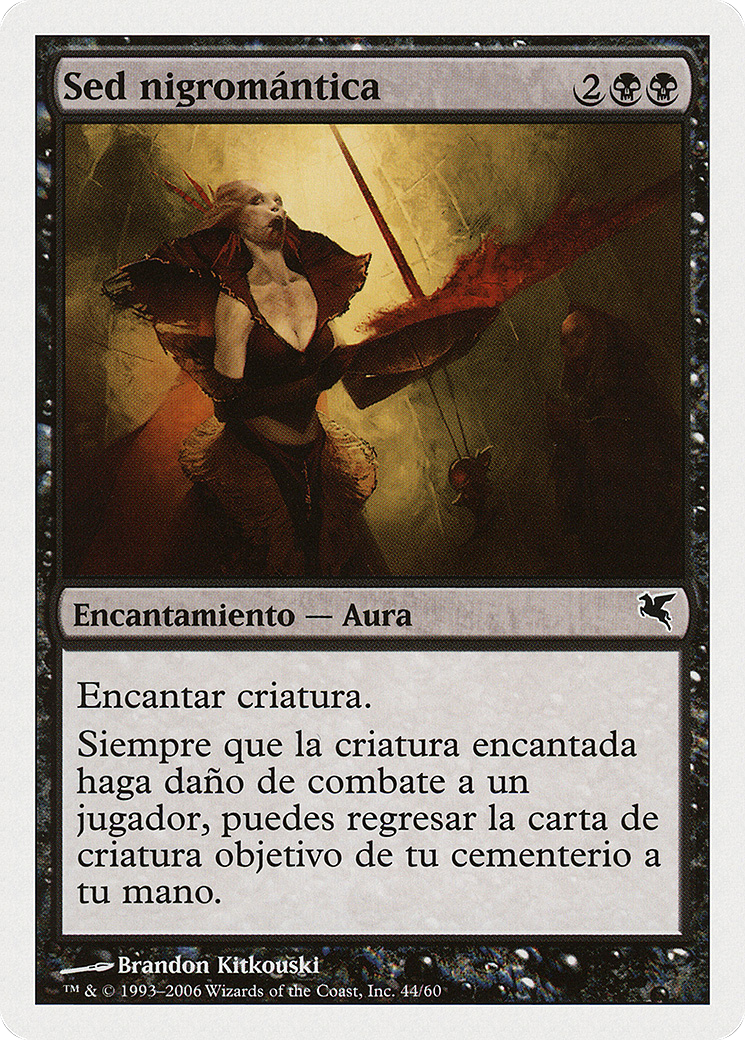Image of Necromantic Thirst (Spanish) - 