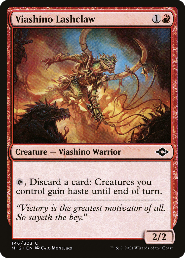 Image of Viashino Lashclaw (MH2-146) - Modern Horizons 2 Foil