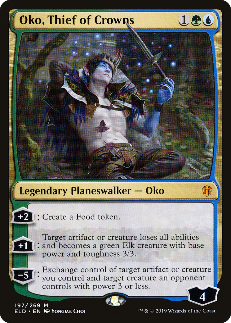 Image of Oko, Thief of Crowns (ELD-197) - Throne of Eldraine Foil