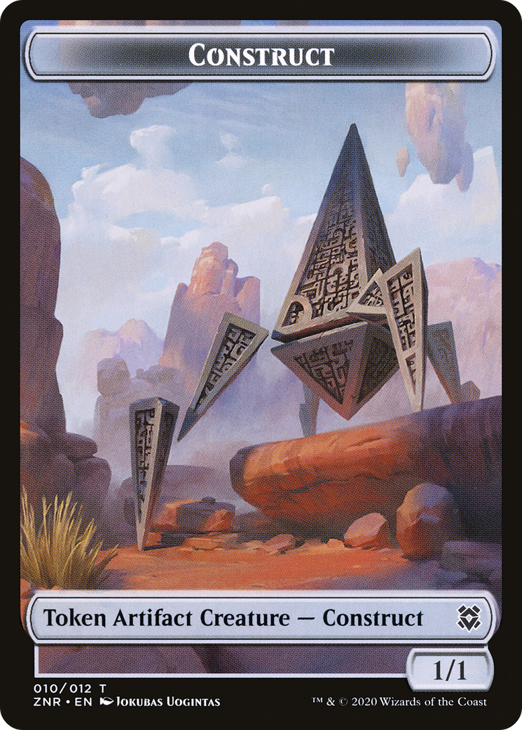 Image of Construct (TZNR-010) - Zendikar Rising Tokens Foil