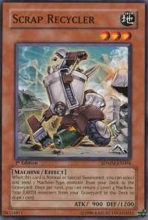 Image of Scrap Recycler (SDMM-EN004) - Structure Deck: Machina Mayhem 1st Edition